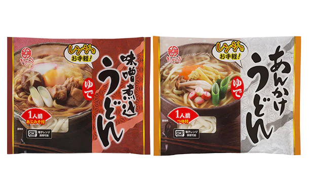 なごやきしめん亭「ゆで味噌煮込うどん＆あんかけうどん」各20袋（計40袋） - Image 2