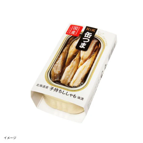 缶つま「北海道産 子持ちししゃも」75g - Image 2
