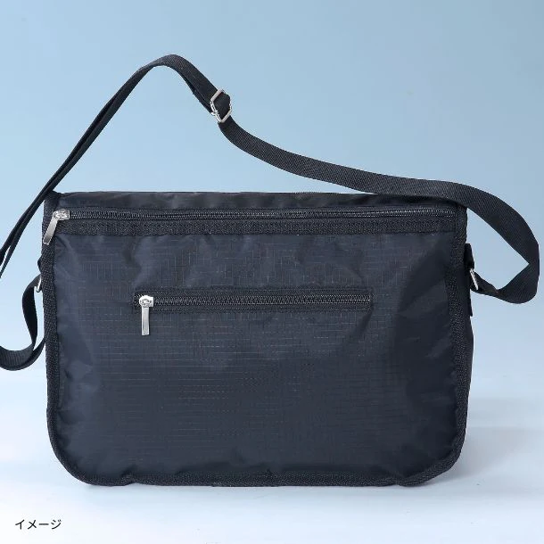 「軽やかショルダーバッグ ブラック」 - Image 3
