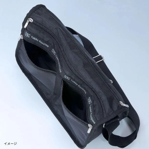 「軽やかショルダーバッグ ブラック」 - Image 4