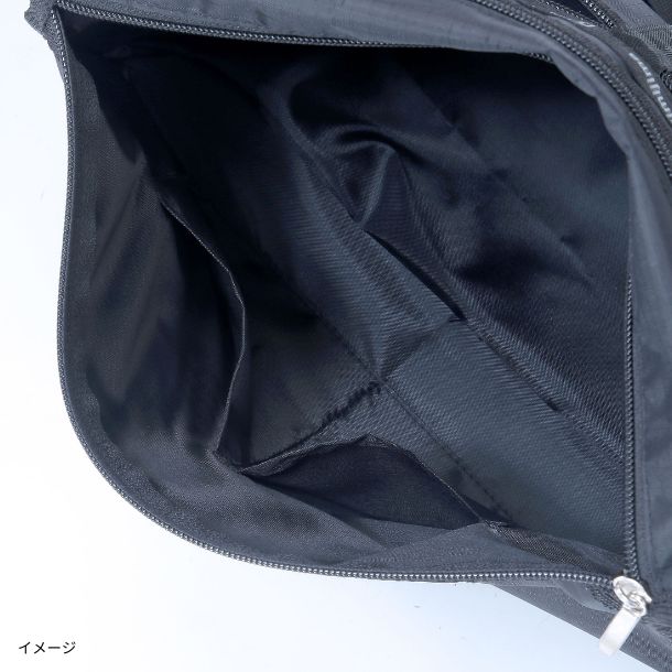 「軽やかショルダーバッグ ブラック」 - Image 5