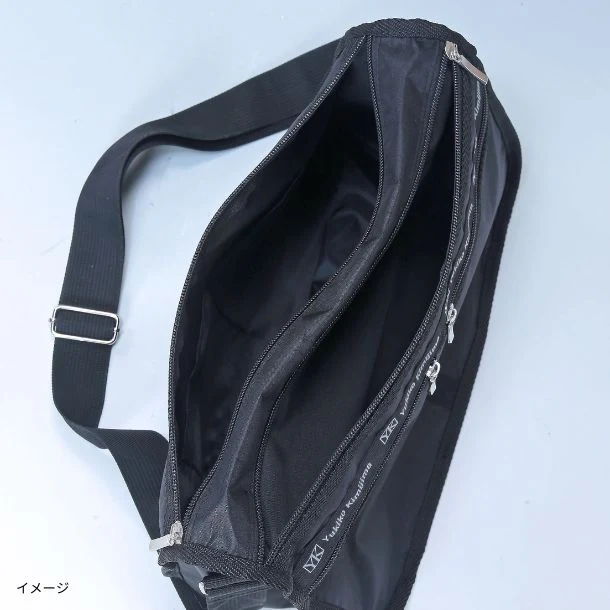 「軽やかショルダーバッグ ブラック」 - Image 6