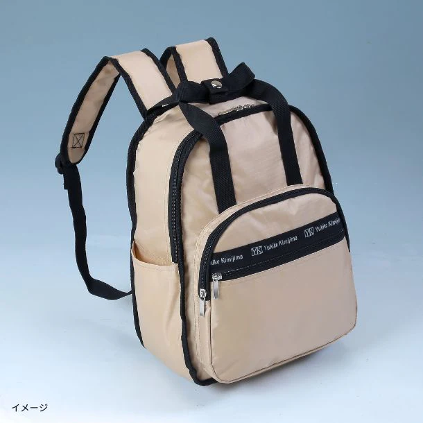 「軽やかリュックサック ベージュ」 - Image 2