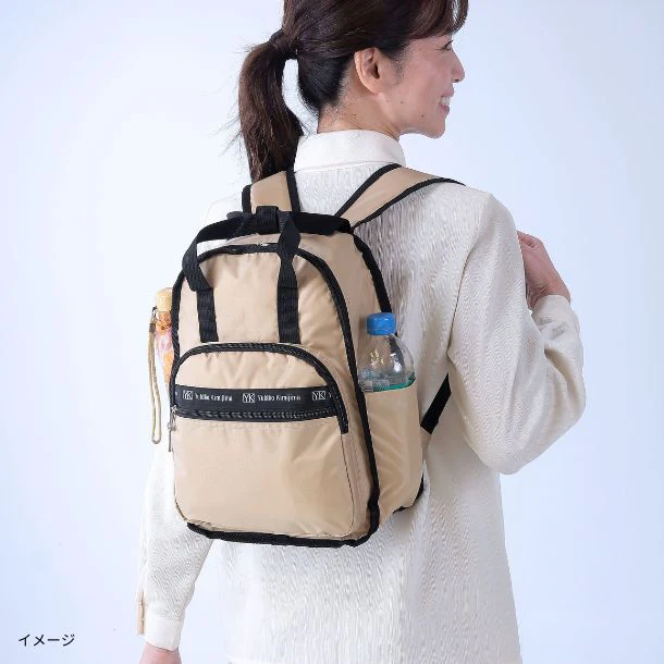 「軽やかリュックサック ベージュ」 - Image 7