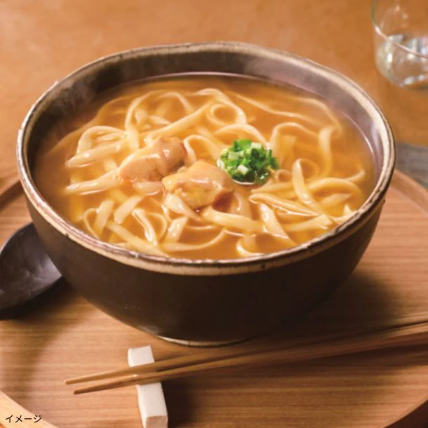 IZAMESHI「和風だしが香る鶏南蛮カレーうどん」 - Image 2