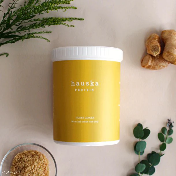 「hauska PROTEIN ハウスカプロテイン(ハニージンジャー味)」450g - Image 2