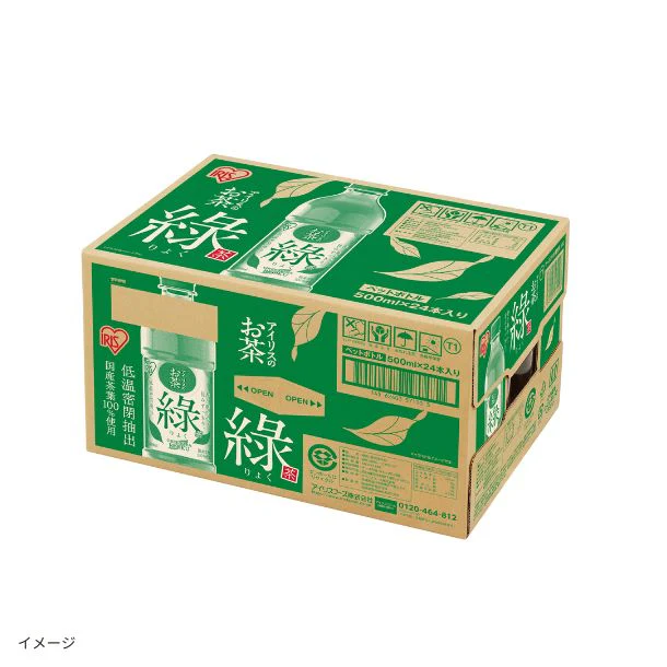 アイリスフーズ「アイリスのお茶 綠」500ml - Image 2