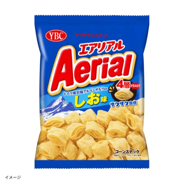 YBC「エアリアル ドイツ産岩塩アルペンザルツ使用 しお味 」65g