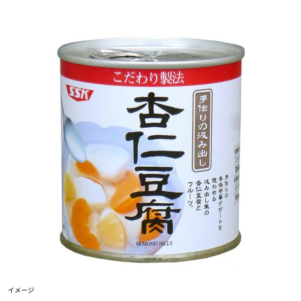 「こだわり製法 杏仁豆腐（フルーツ入）」300g - Image 2