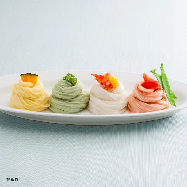 「夏野菜を使った手延べ三輪素麺 24束入」 - Image 2