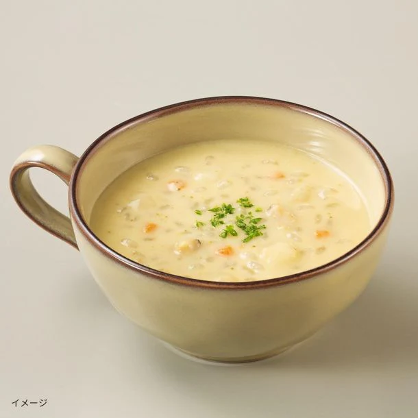 いなば「こんにゃくライス スープリゾット クラムチャウダー」150g - Image 2