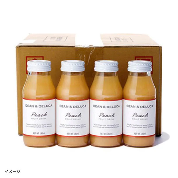 DEAN ＆ DELUCA「フルーツドリンク ピーチ」180ml - Image 2
