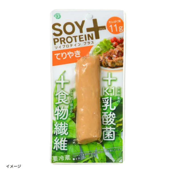 JOY GREEN「SOY PROTEIN+ てりやき バータイプ」60g
