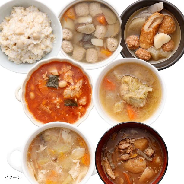 うちのや「Kuradashi限定!オールマイティライス&スープおかずのセット」計20食 - Image 3
