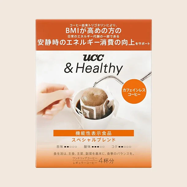 UCC「＆Healthy スペシャルブレンド ワンドリップコーヒー」4杯分 - Image 2