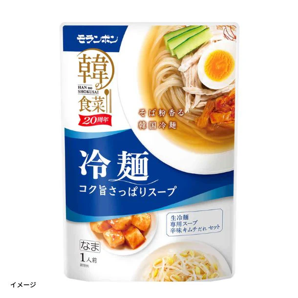 モランボン「韓の食菜 冷麺」180g - Image 2