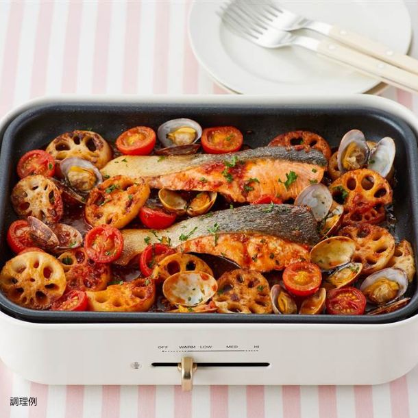 FreshStock「鮭の蒸し焼き トマトのソース」2～3人前 - Image 2
