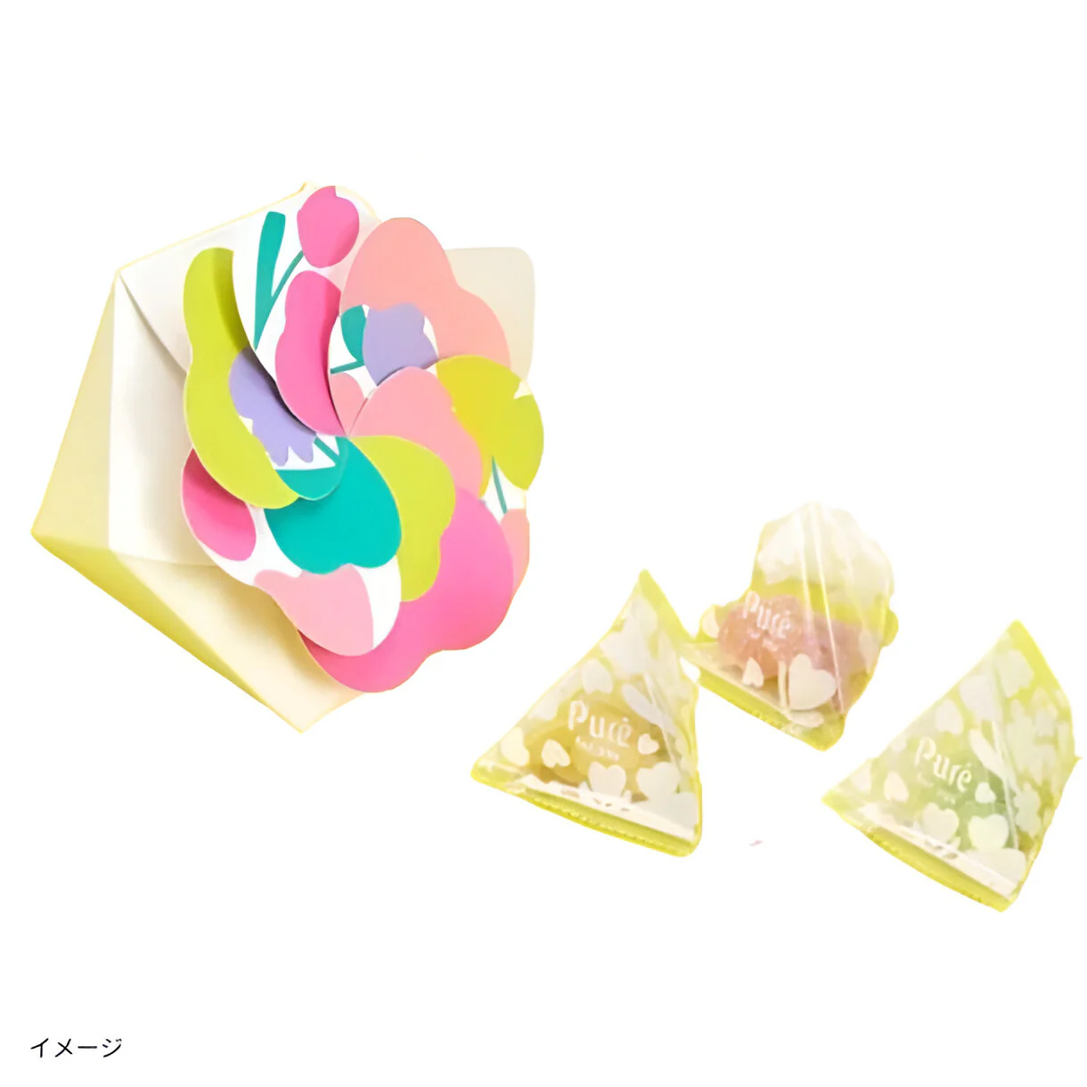 カンロ「Puré for you（ピュレグミ3種アソート）」121g - Image 2