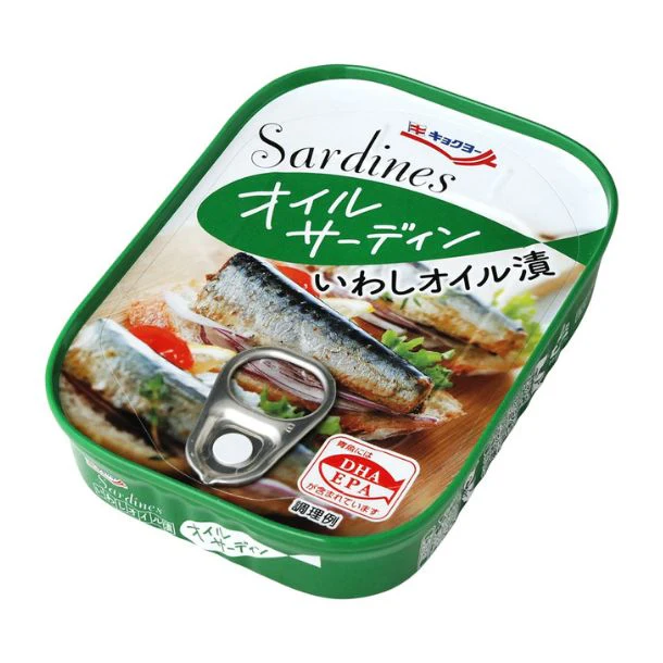 キョクヨー「オイルサーディン いわしオイル煮」80g - Image 2