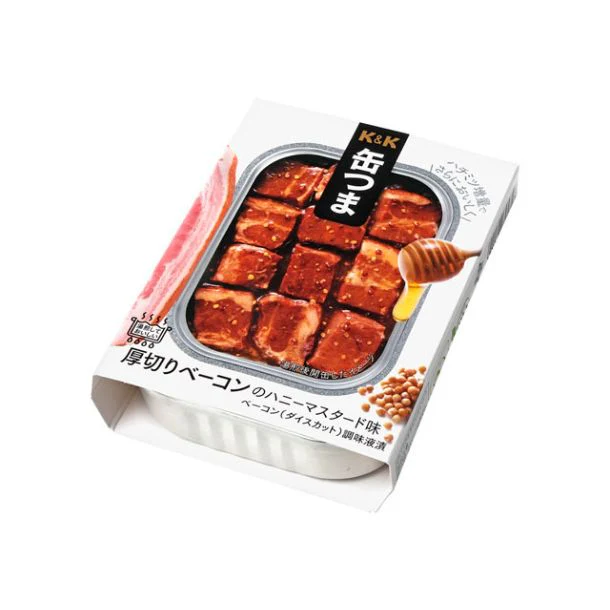 缶つま「厚切りベーコンのハニーマスタード」105g - Image 2