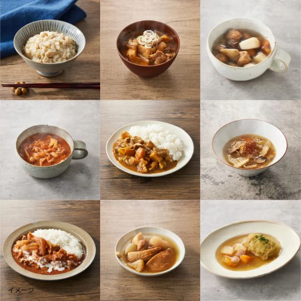 うちのや「これさえあれば完結！うちのや備食コンプリートセット（3食3日分の食事）」 - Image 2