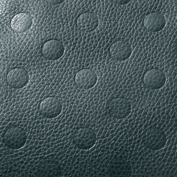 「ドット型押しがま口ショルダーバッグ ネイビー」 - Image 4