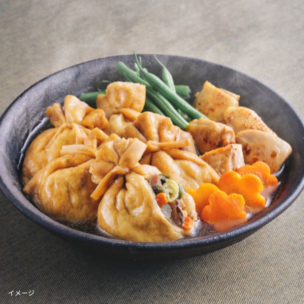 「国産具材の七菜きんちゃく（京都産九条ねぎ入り）」150g - Image 3