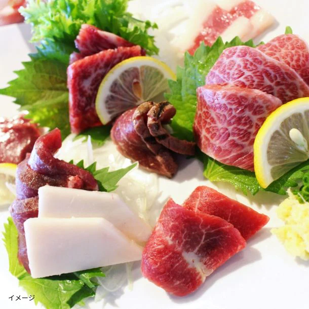 「馬刺し 福袋3種セット」計300g - Image 2