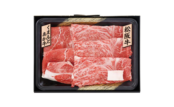 「松阪牛とくまもとあか牛のすきやき肉」計300g（SD-635） - Image 2