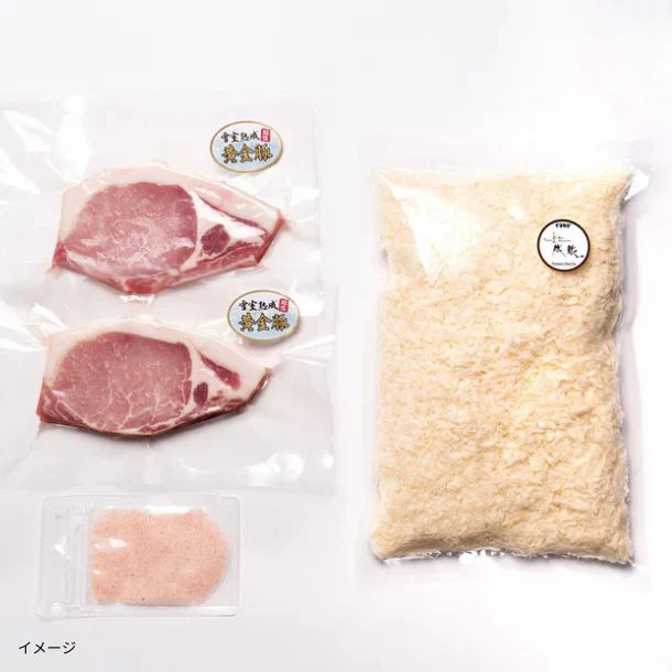 とんかつ成蔵「雪室熟成黄金豚で作るとんかつミールキット（2人前）」 - Image 4