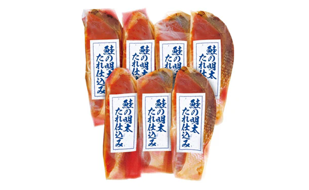 「鮭の明太たれ仕込み」70g×7切（SH-513） - Image 2