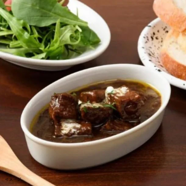 缶つま「牛肉の赤ワイン煮」100g - Image 2