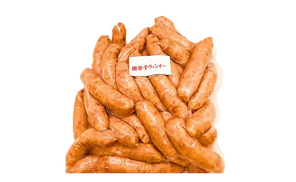 「唐辛子ウインナー＆黒胡椒ウインナー」各1kg（計2kg） - Image 2