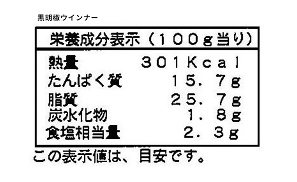 「唐辛子ウインナー＆黒胡椒ウインナー」各1kg（計2kg） - Image 5