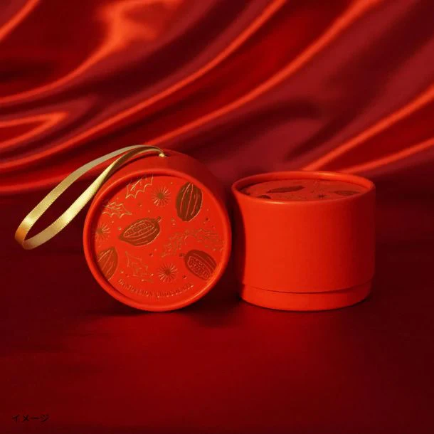 Dandelion Chocolate「クリスマスオーナメント（RED）トフィークランブルチョコレート」5個 - Image 3