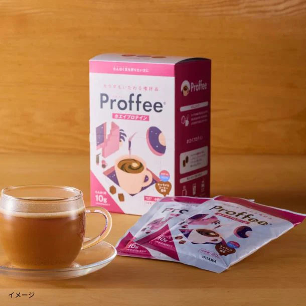 小川珈琲「Proffee ホエイプロテイン」20g×10袋 - Image 2