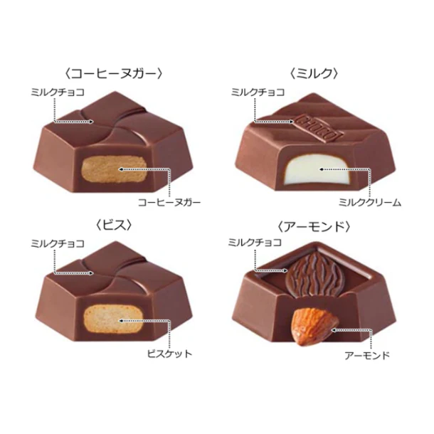 チロルチョコ「ビッグチロル ゴールド」11個入 - Image 3