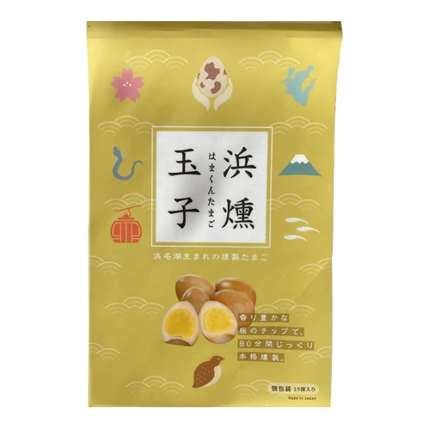 静岡県産「うずら燻製玉子」15個入り×5袋 - Image 3