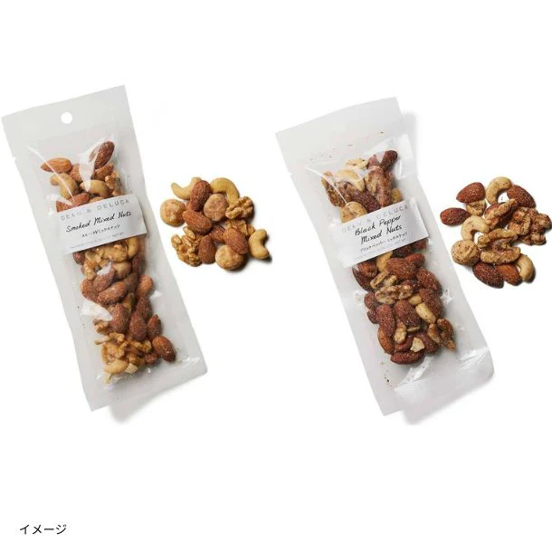 DEAN & DELUCA「ミックスナッツ2種類(スモークド&ブラックペッパー)」計6個