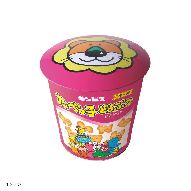 ギンビス「たべっ子どうぶつバラエティバケツ缶」 - Image 2