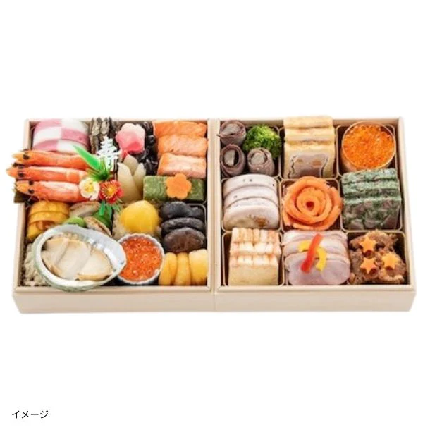 【年内発送】2026おせち「美食良菜 糖質に配慮 和洋二段重」 - Image 2