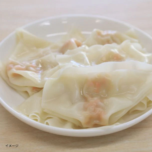 全農「国産米粉使用 野菜と鶏肉のワンタン」180g