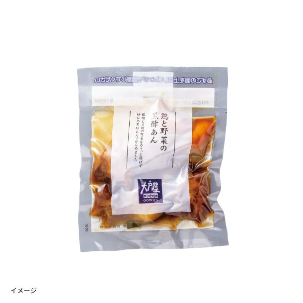 大戸屋「鶏と野菜の黒酢あん」160g - Image 2
