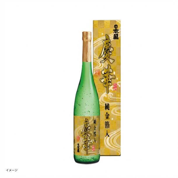 日本盛「慶華純金箔入」720ml