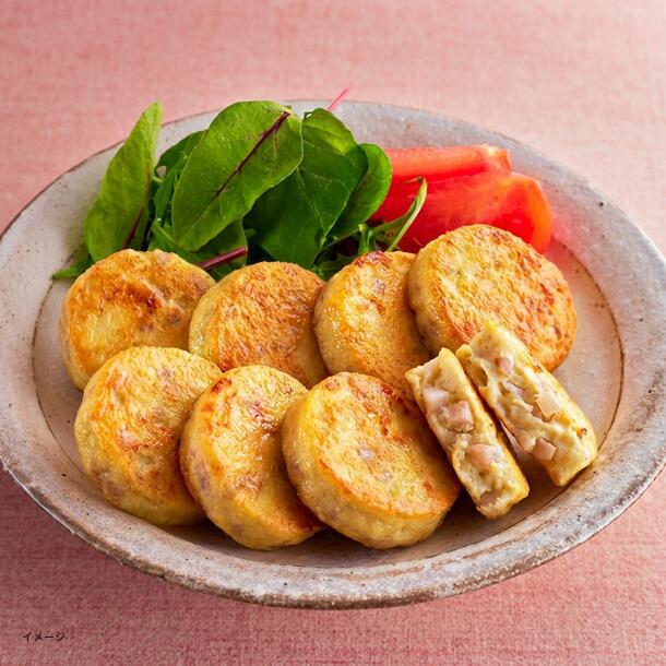 フジサニーフーズ「蓮根と豆腐のすり身揚げ（柚子こしょう風味）」8個入 - Image 3