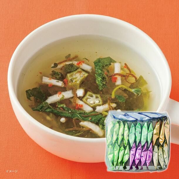 「お徳用フリーズドライ汁物3種・スープ4種」計25食