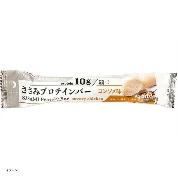 PROFIT「ささみプロテインバー コンソメ味」60g - Image 2