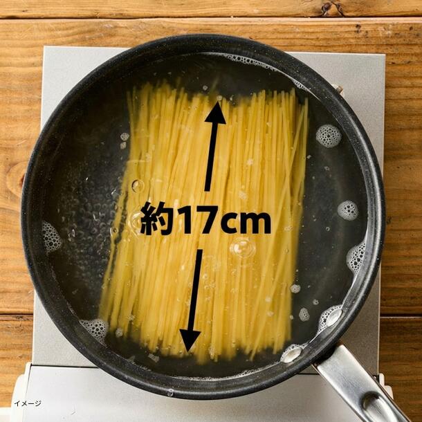 「フライパンで折らない！ブロンズスパゲティ約17cm」500g - Image 4
