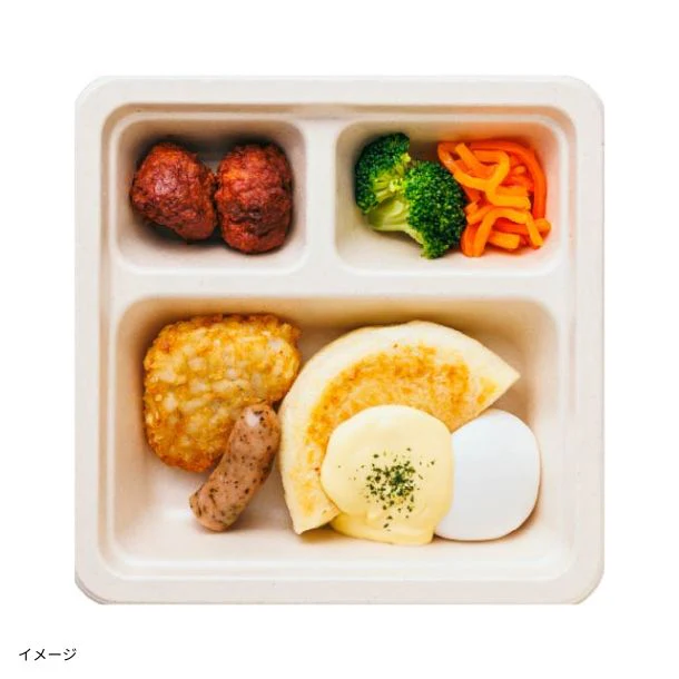「三ツ星朝ごはん エッグベネディクトプレート」196g - Image 2