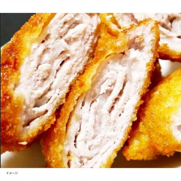 「冷めても柔らかい食感 豚ももミルフィーユカツ」60g - Image 2